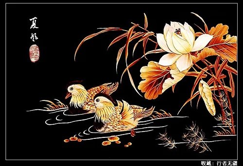 麦秸画作品,麦秸垛名画