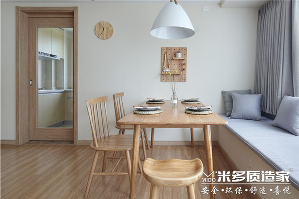 米多装修设计,家装设计北欧简约效果图