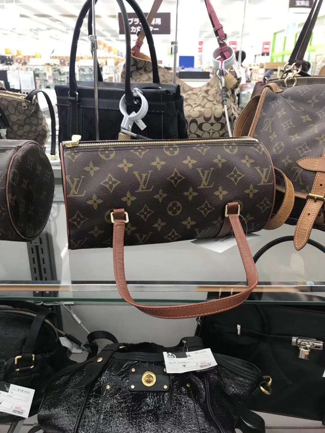 日本vintage中古探店,lv包包必买真实上身图