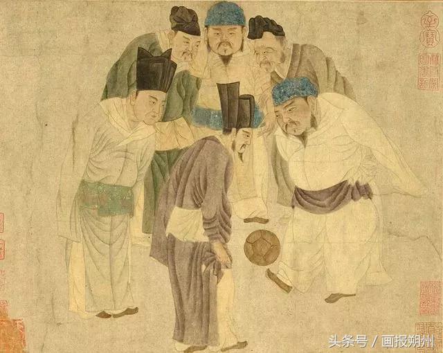 运动会名画,运动古画