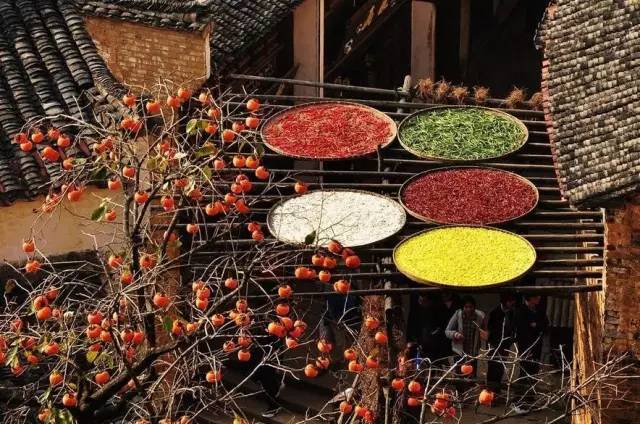 秋天的婺源什么时候去最美,秋天的婺源是色彩的天堂