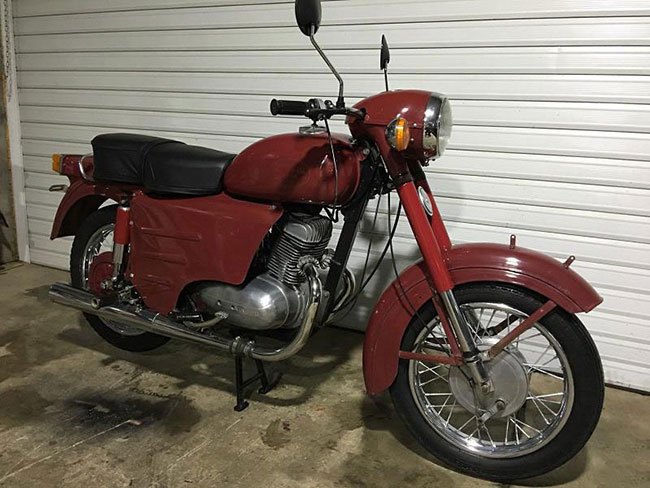 废品站捡到一台摩托车翻新,幸福250旧车翻新