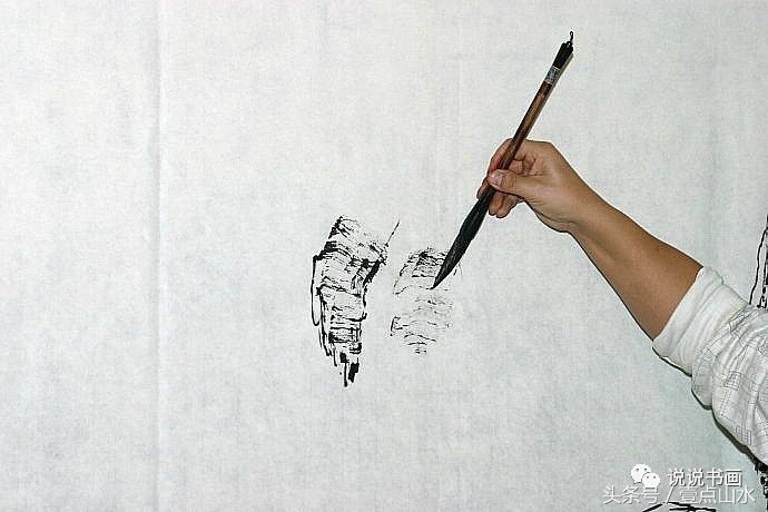 完整山水画绘画过程,各种山水画的基本画法