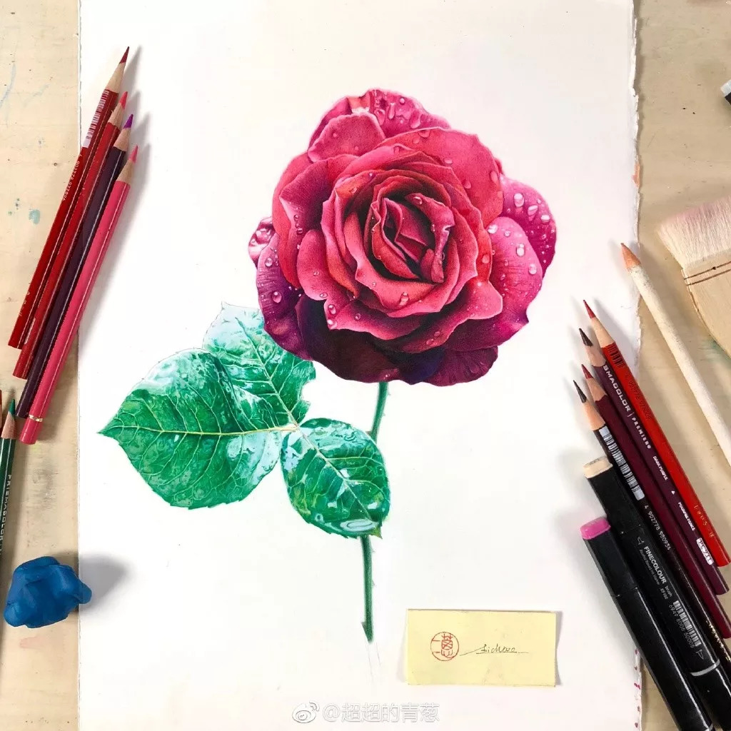 画彩铅感觉层次不够,画画教程7-12岁动漫人物彩铅上色