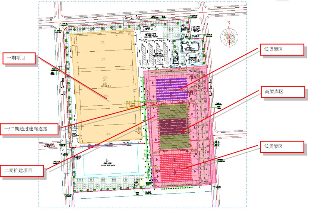北起院,宜家奉贤分拨中心