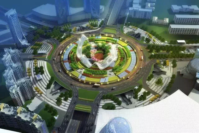 光谷广场有多耀眼,武汉光谷广场璀璨星河