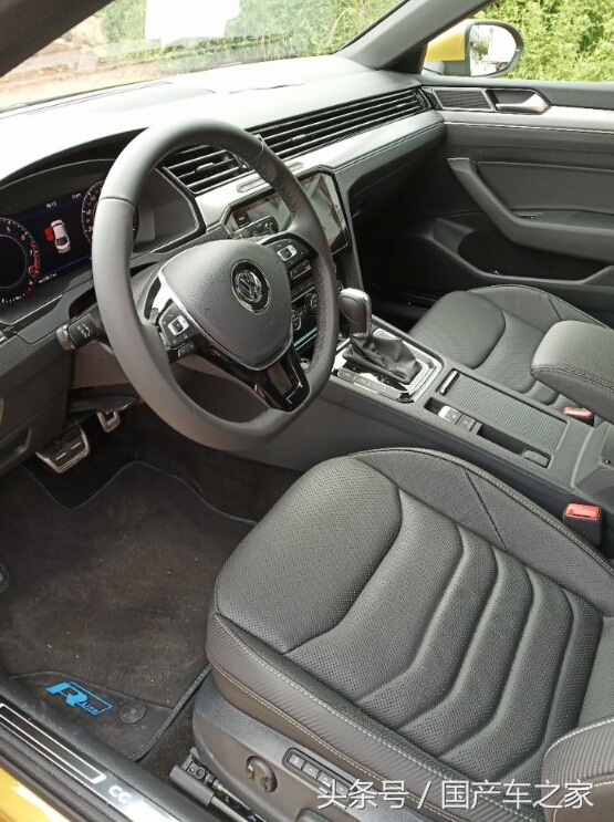 2019款大众cc魅颜提车,新款大众cc实车大气又运动