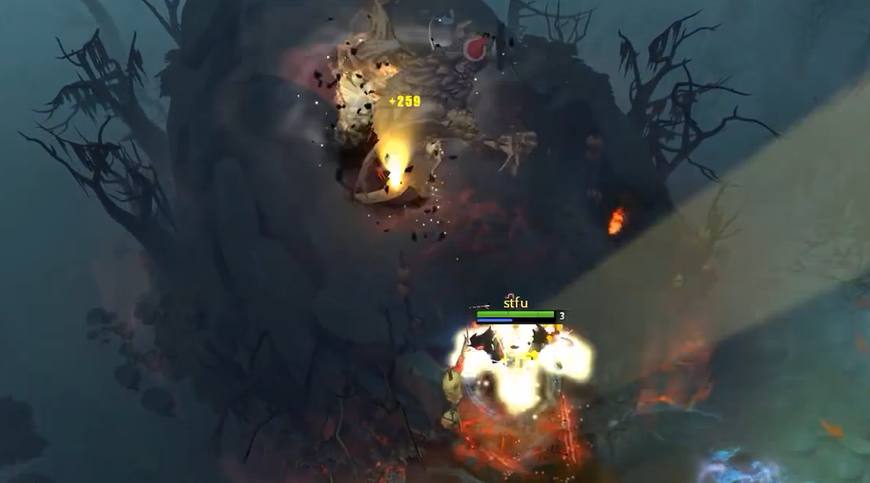 dota单人偷肉山,dota偷塔