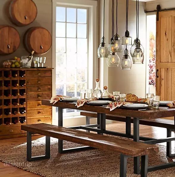 美式乡村风,用色彩为家居减负