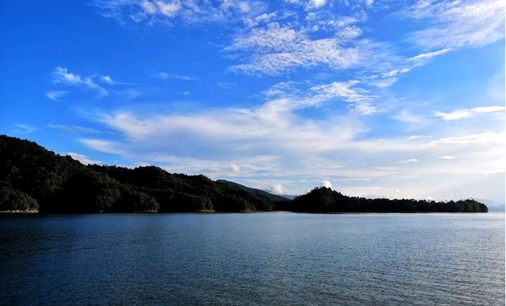 太平湖云居湖景,太平湖如一幅水墨