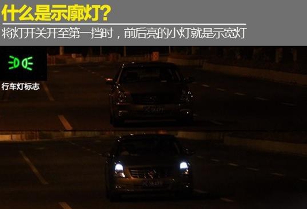 拨杆式车灯使用图解,车灯标志图解大全及其使用