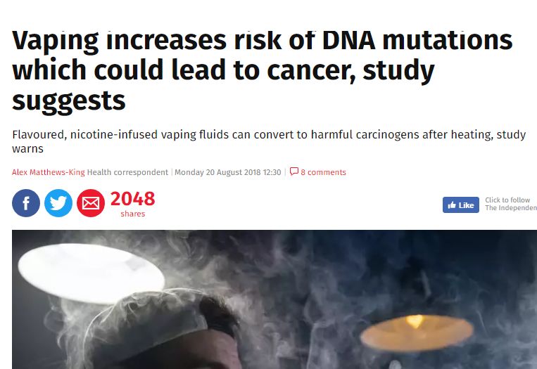 网红爆款竟然比香烟还毒7倍？加拿大竟还合法！最新研究：它会导致基因变异，引起肺癌！