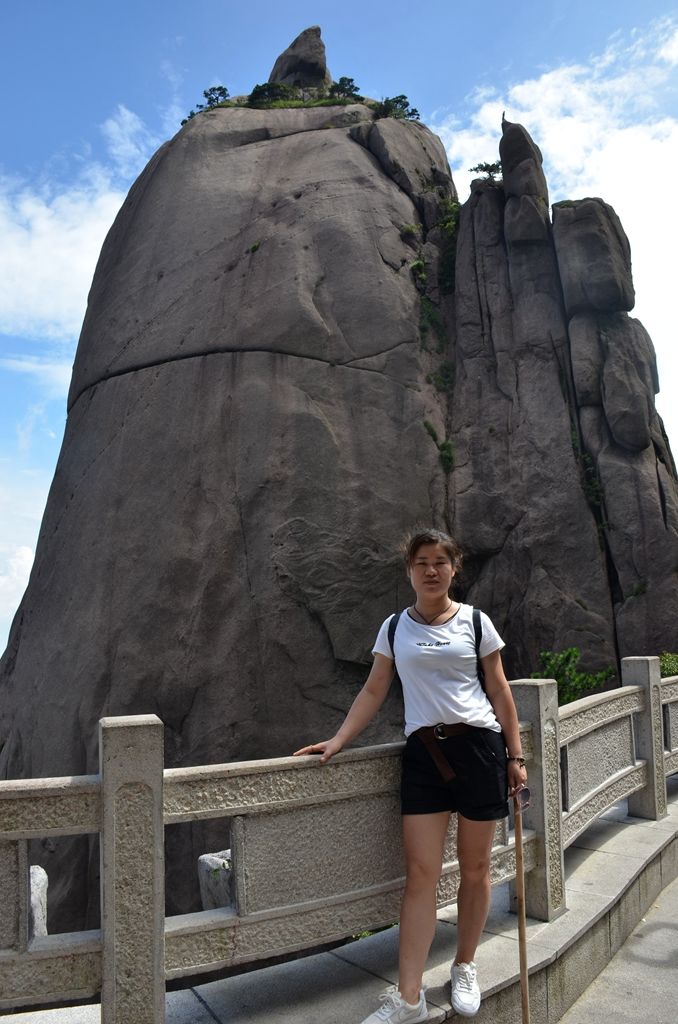 八月的黄山风景,独一无二的一品黄山