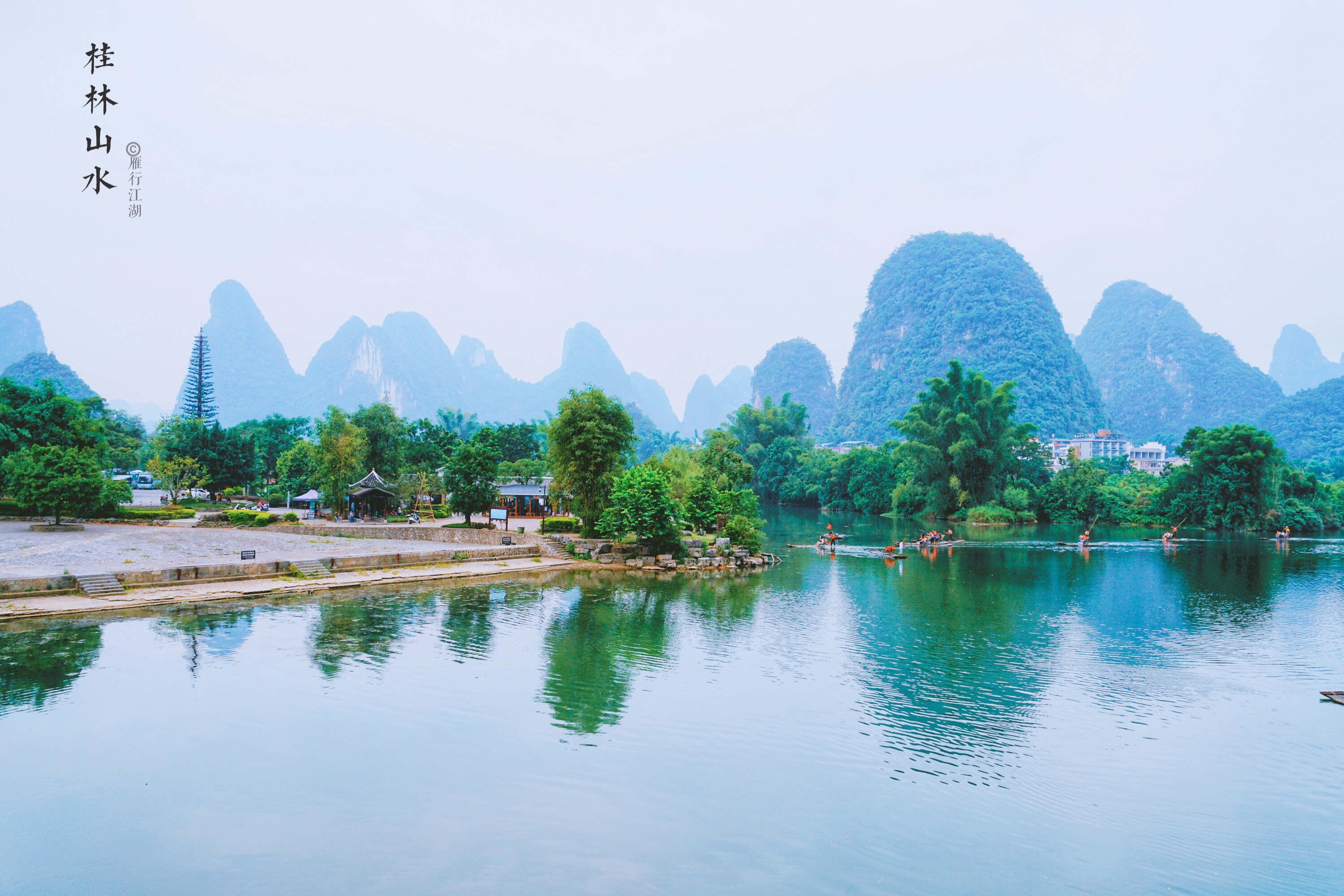 桂林十里画廊，浓缩了漓江最美的山水风光