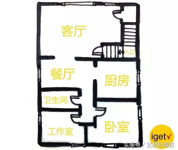 美国女孩改造旧木屋,时尚靓丽国外60年代老公寓改造