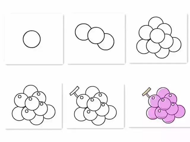 学一学，画一画，各种水果简笔画大全（为孩子收藏）