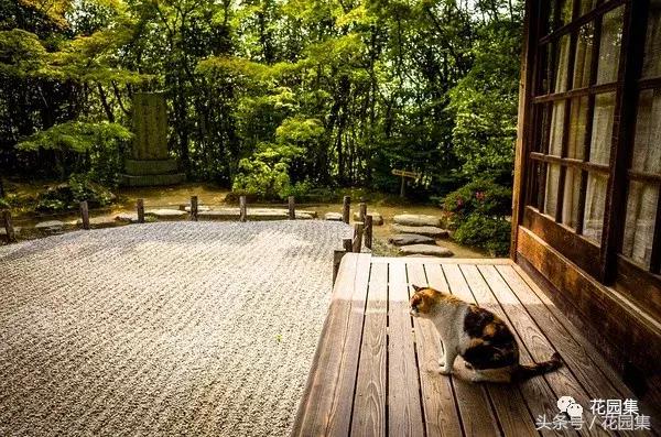 枯山水的造园手法,枯山水画法