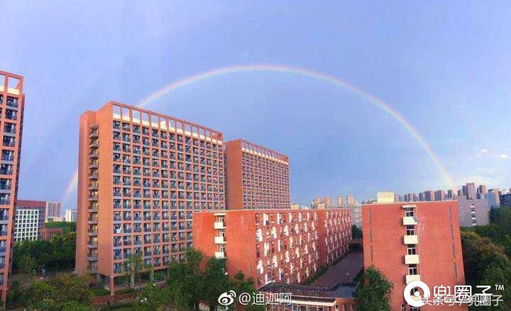 今天的双彩虹,昨天广福路上的双彩虹