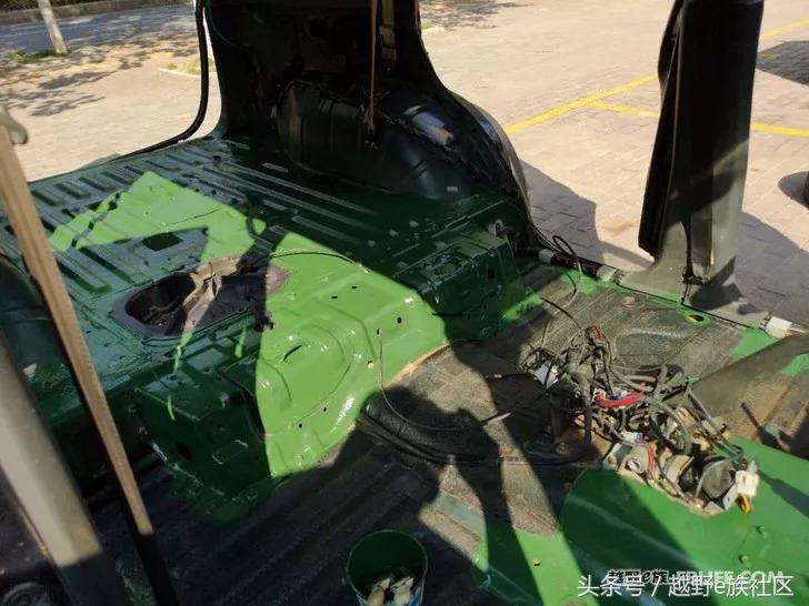 猎豹底盘防锈,猎豹翻新改造全过程