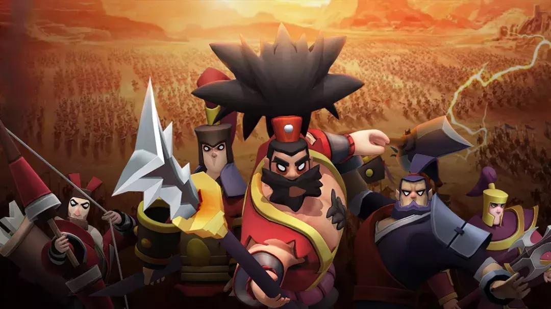 一款玩法上非典型SLG手游，《造兵三国》别出心裁采用迪士尼风格