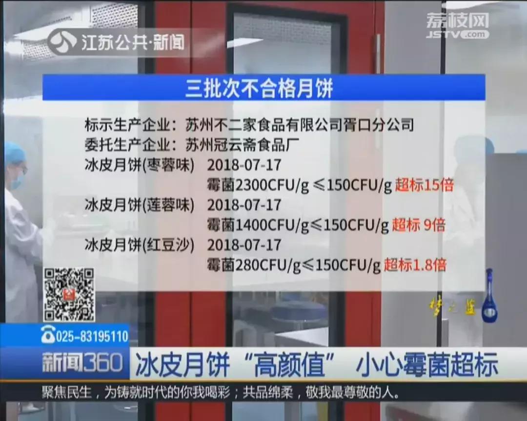 这些月饼不合格,2023年哪些月饼不合格