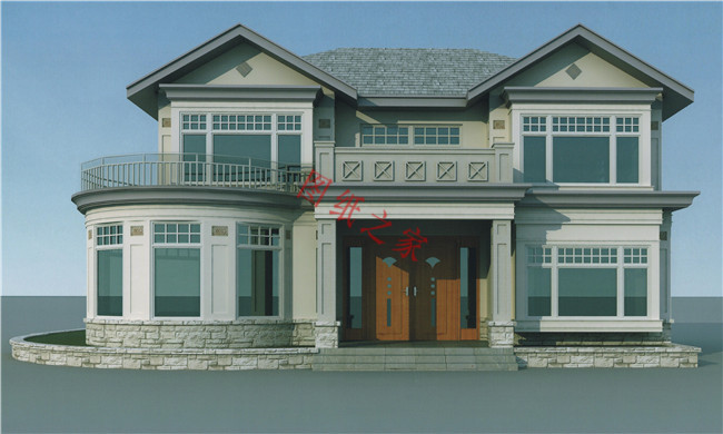 50套农村两层别墅效果图,十款经典农村二层半别墅效果图