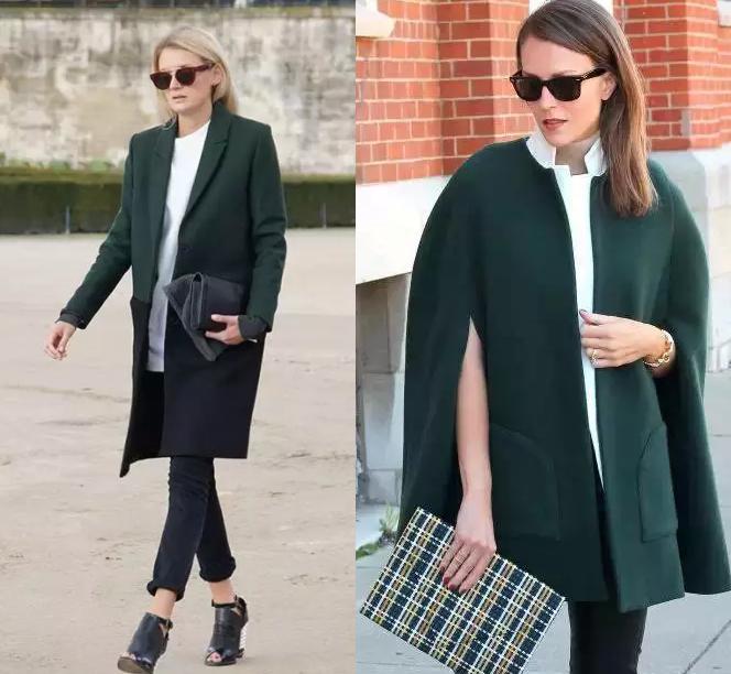 墨绿色衣服如何搭配好看,墨绿色整套衣服怎样搭配才好看