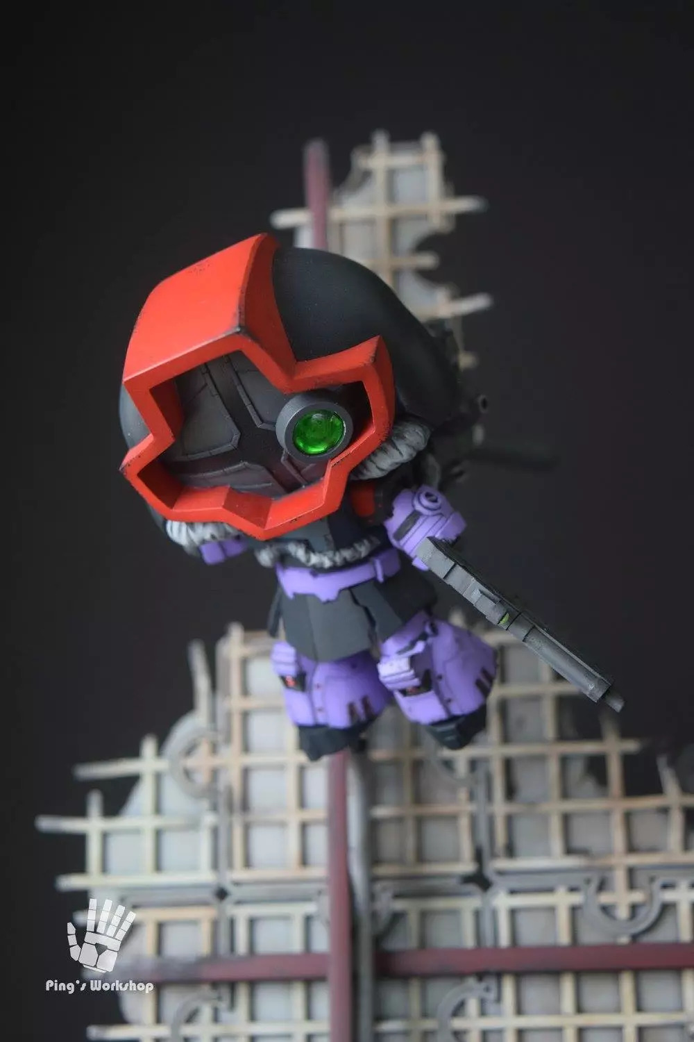 爆改高达动漫模型,雷霆宙域全装甲高达模型