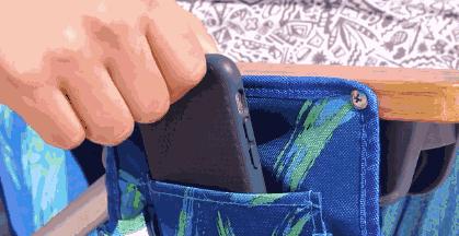 沙滩便捷折叠椅,海边沙滩户外折叠椅两用