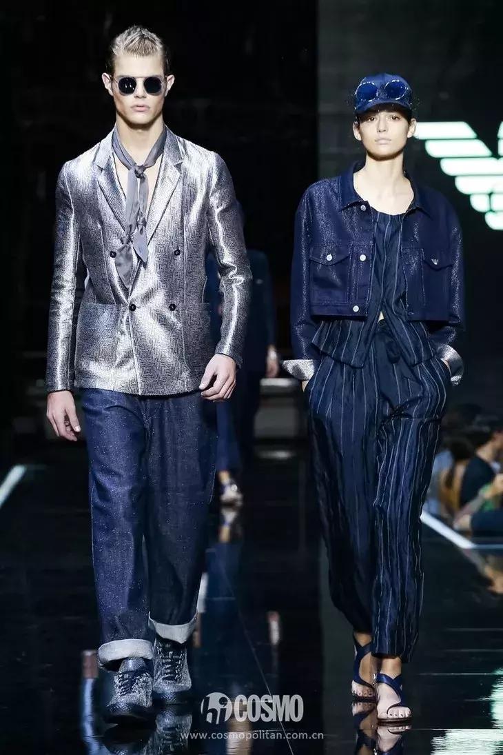 丫丫已经美“腻”了！于是穿上EmporioArmani帅气一回