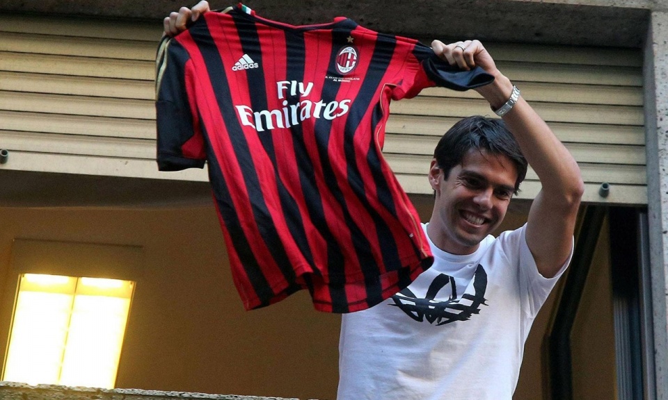 卡卡意气风发,鲜衣怒马少年时卡卡