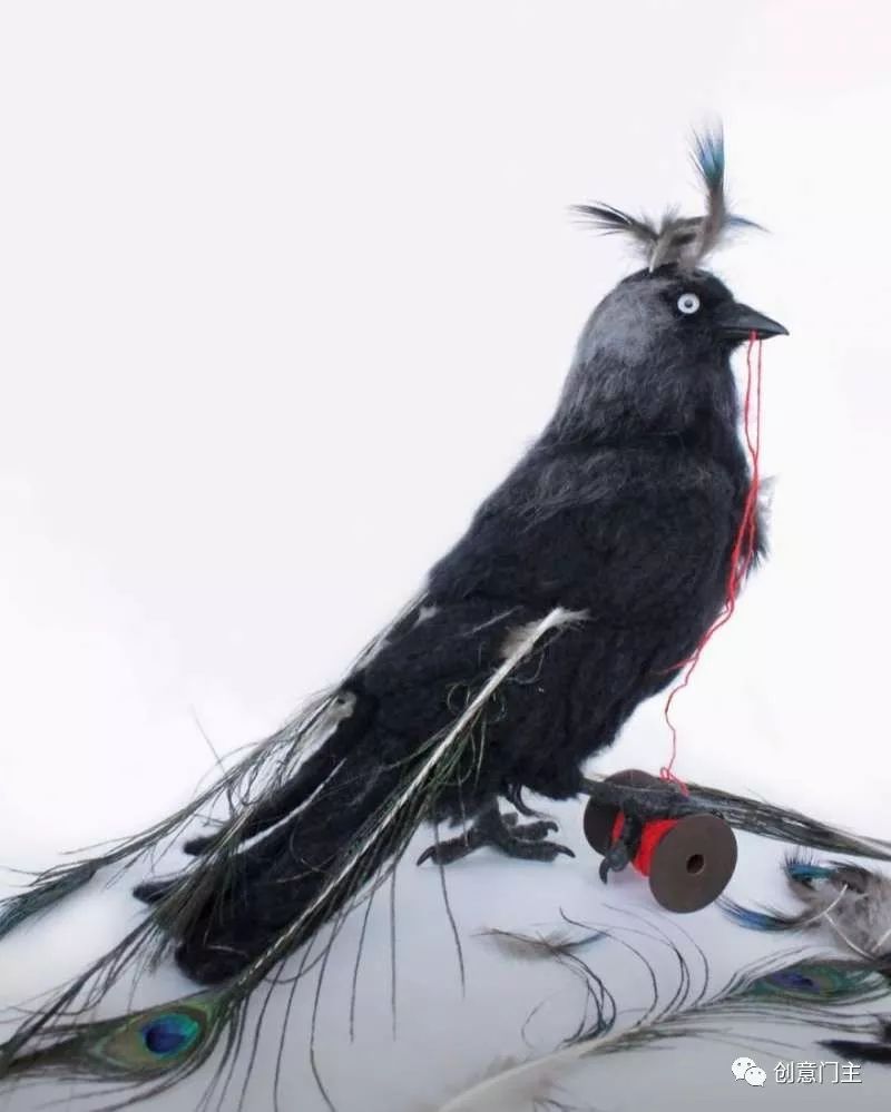 第一眼竟然以为它会动!26个好像有灵魂附体的拟真羊毛毡