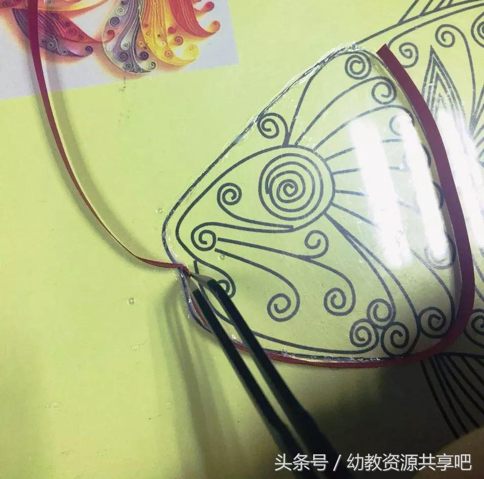 衍纸基础卷法教程衍纸版,基础衍纸作品及教程