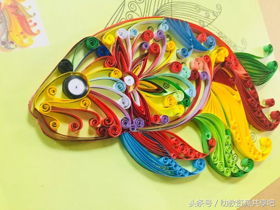 衍纸基础卷法教程衍纸版,基础衍纸作品及教程