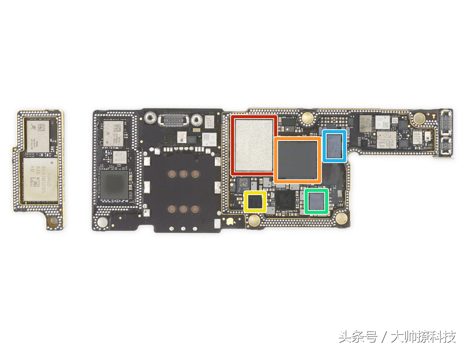 iphonexsiphonexsmax有什么区别,iphonexs和xsmax拆机对比