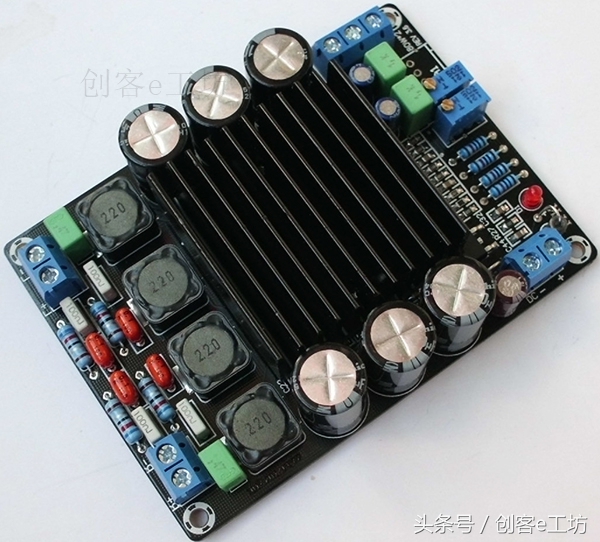 中秋假期闲着无聊做了音质优美的小数字功放