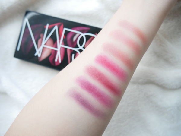 「试用报告」原罪的七种诱惑~NARS惹火7原罪唇彩盘