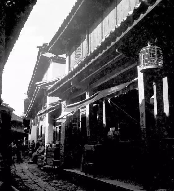 丽江古城老照片90年代,丽江永胜县城老照片