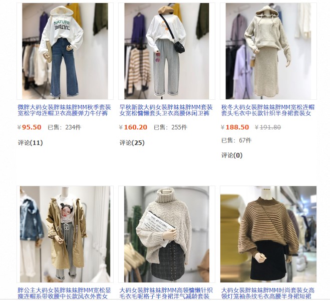 胖胖的女孩怎么穿衣服,胖女生穿搭淘宝店铺推荐