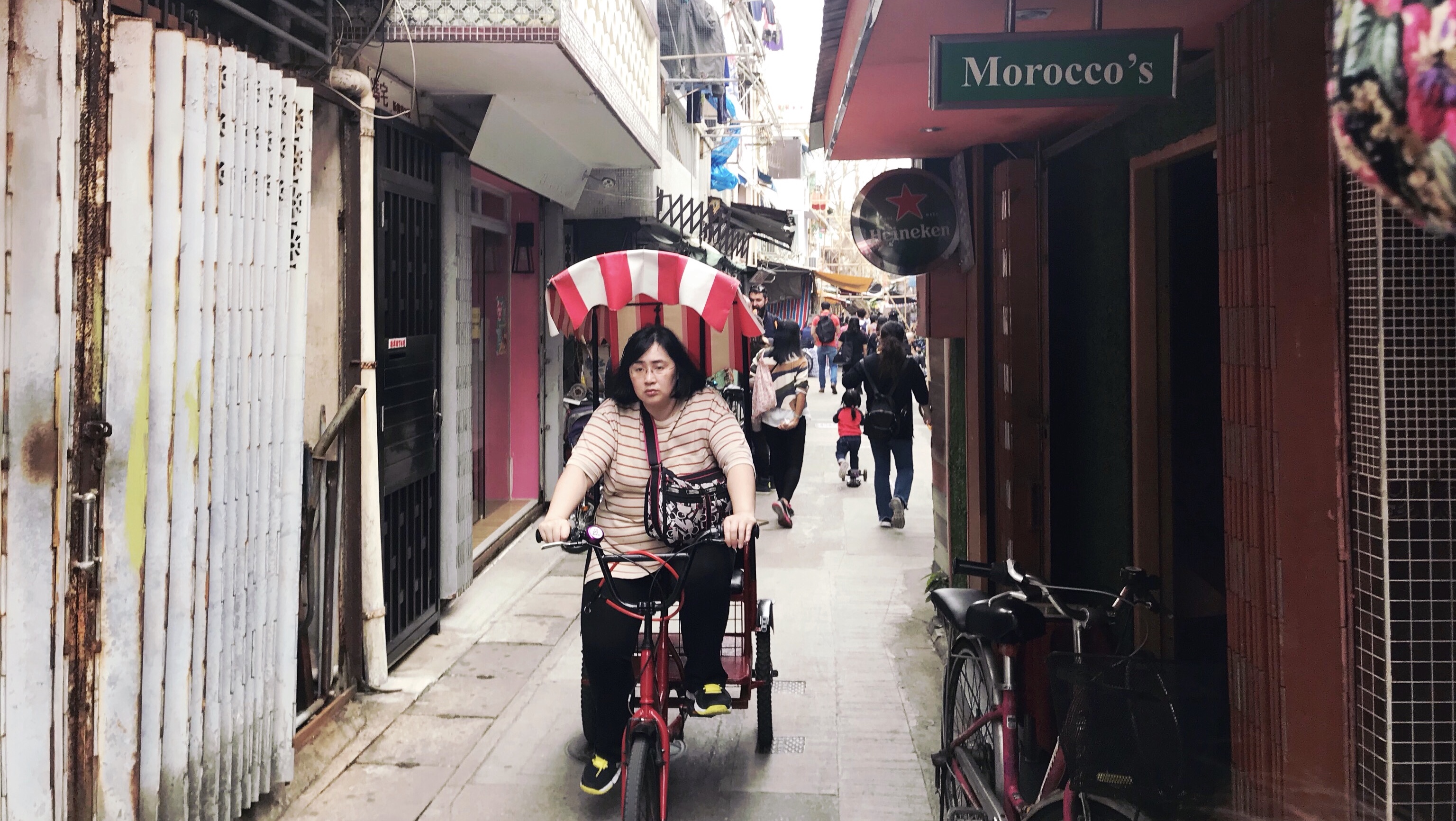 香港长洲岛小渔村,暂离喧嚣的城市去海边