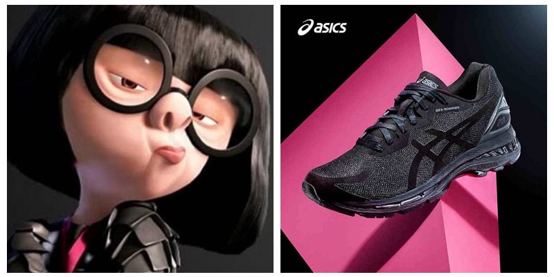 asics复古鞋,asics复古跑鞋米蓝