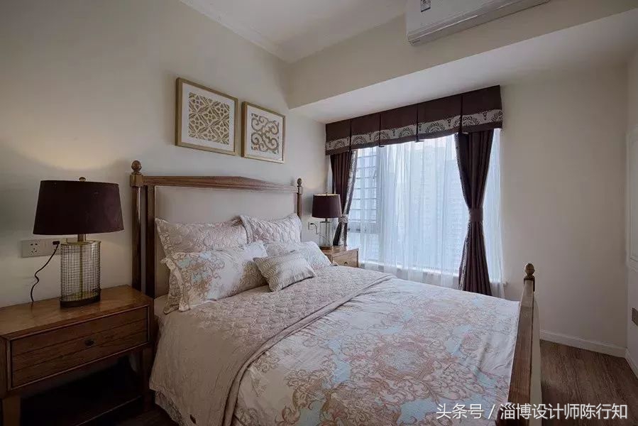 卧室软装窗帘搭配效果图,软装搭配卧室窗帘