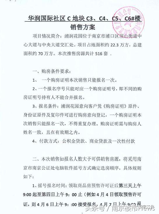 华润国际社区特价房,华润国际社区开盘价南京