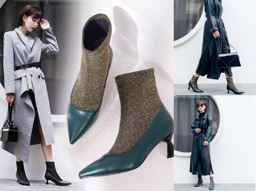马丁靴虽然很美，但今年更流行的是“猫跟靴”，穿上太美了！