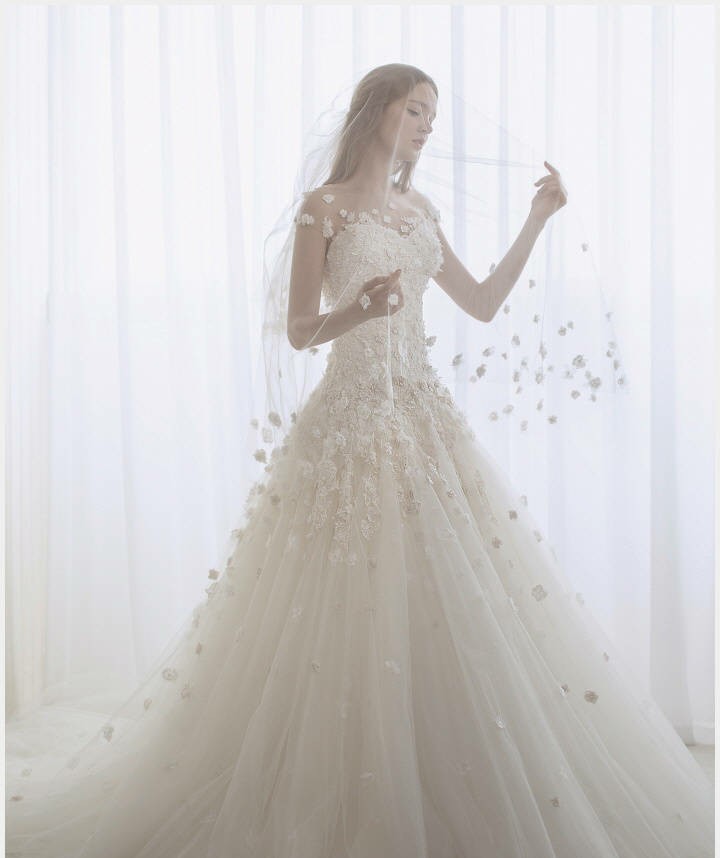 十二星座专属婚纱巨蟹座太美了,十二星座专属梦幻婚纱