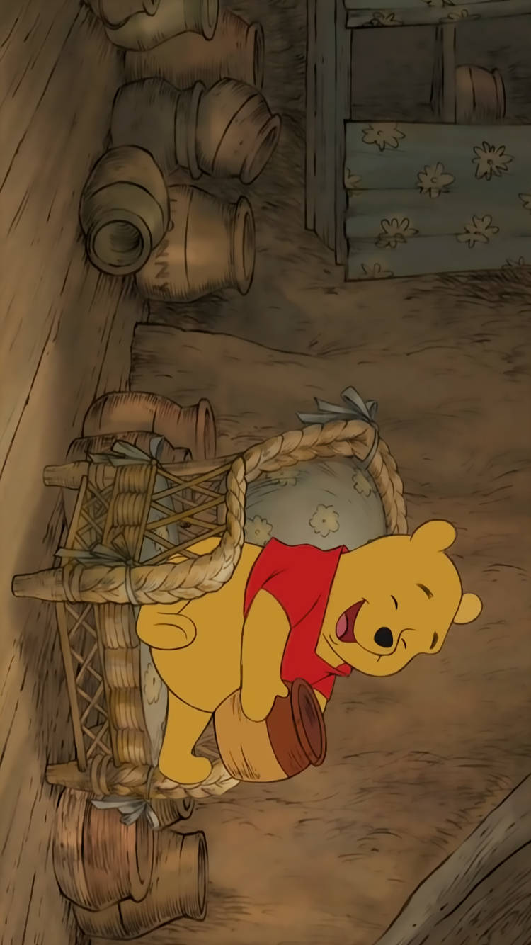 「小熊维尼壁纸」我最爱和朋友们玩了