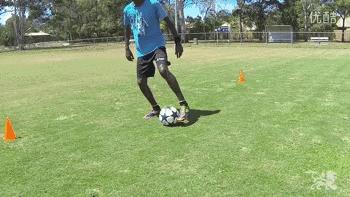 维维足球射门教程,足球球性球感训练新手