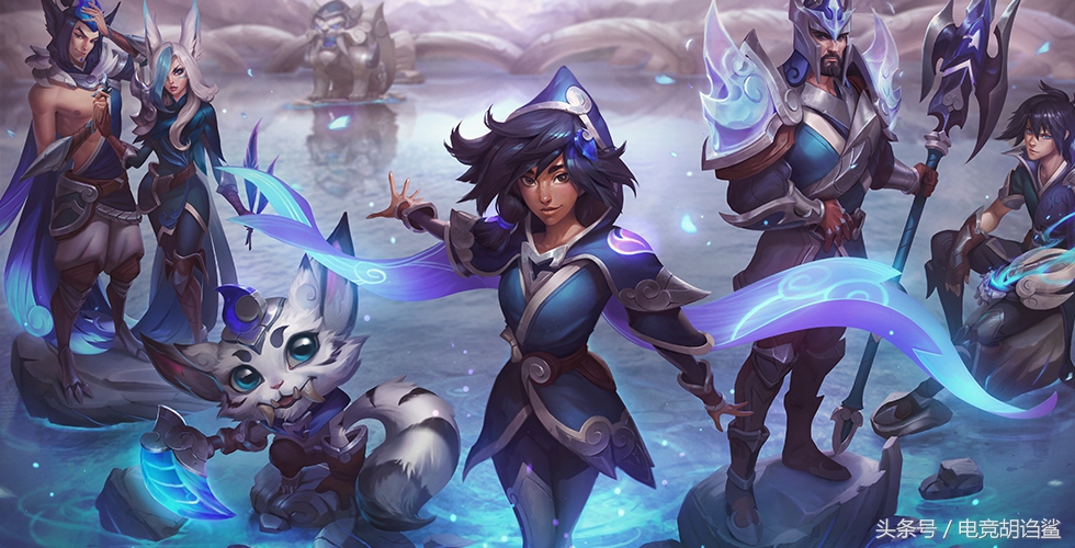 伊泽瑞尔全皮肤海报,典藏版伊泽瑞尔