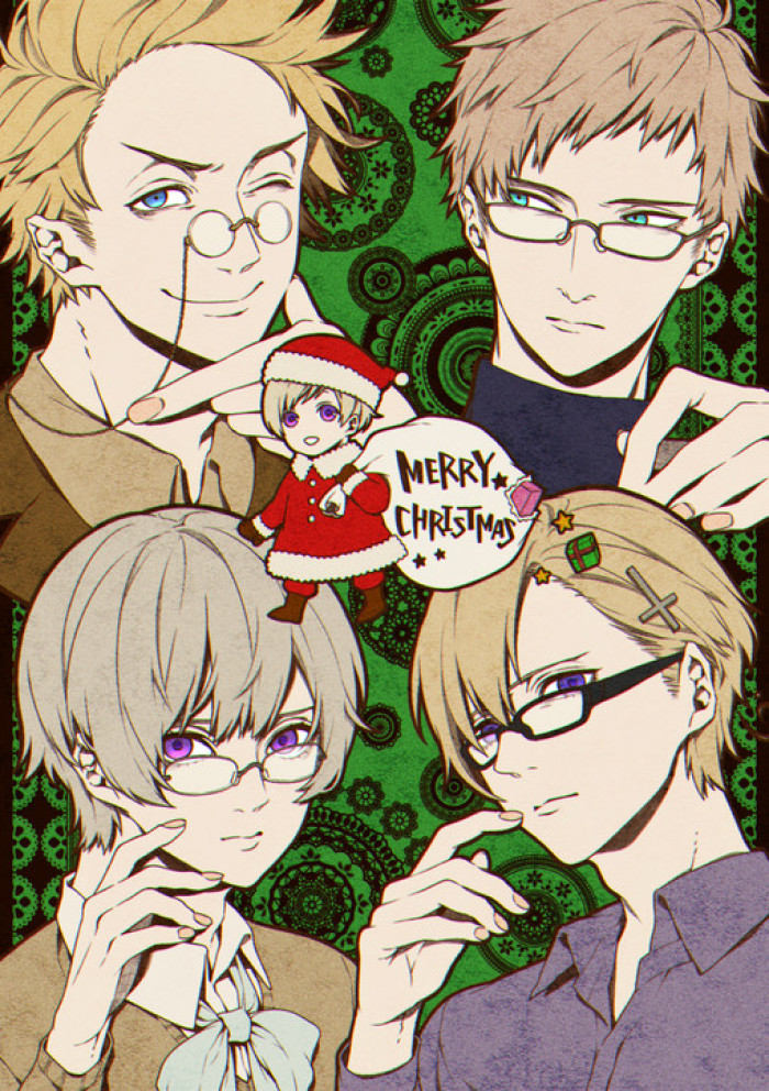 插画｜我们缔结同盟吧！黑塔利亚各种cp图赏