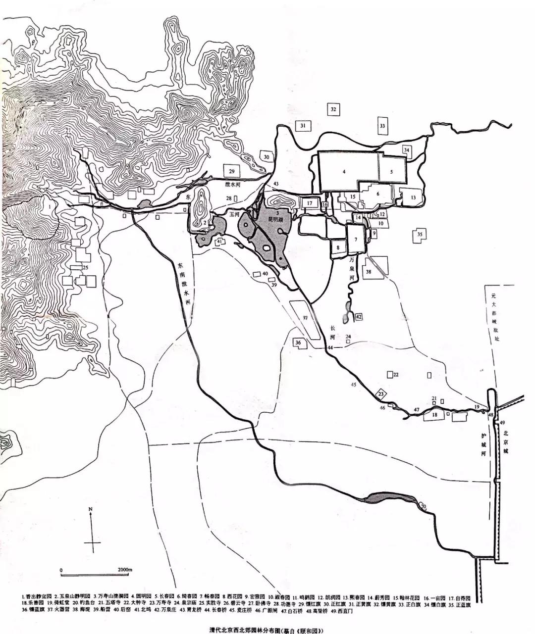 南北方园林设计图,苏式园林平面图